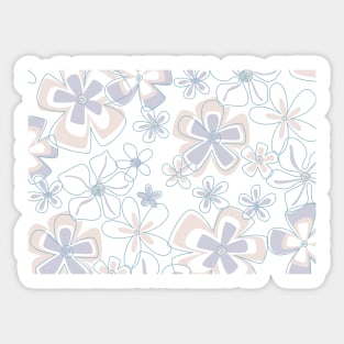 Cute flowers Sticker